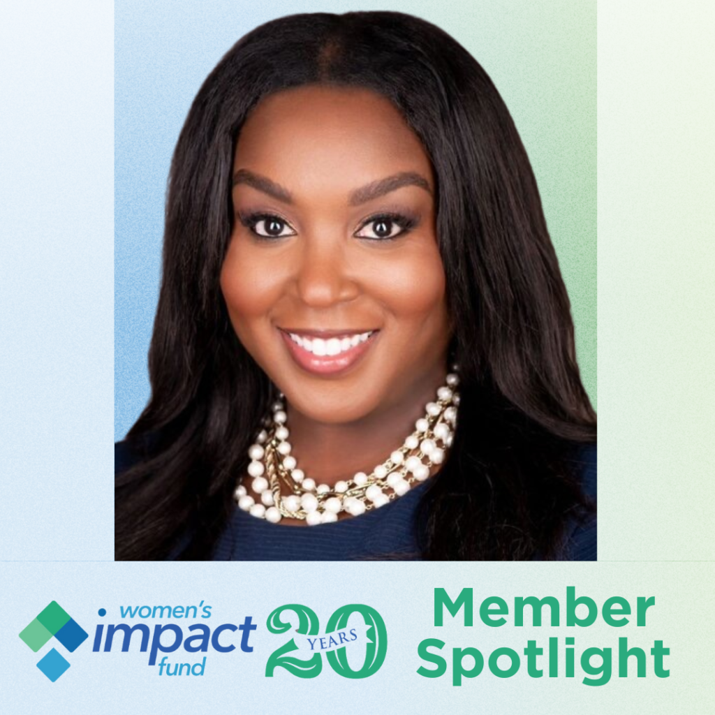 Member Spotlight: Tonya Bruce – Women's Impact Fund